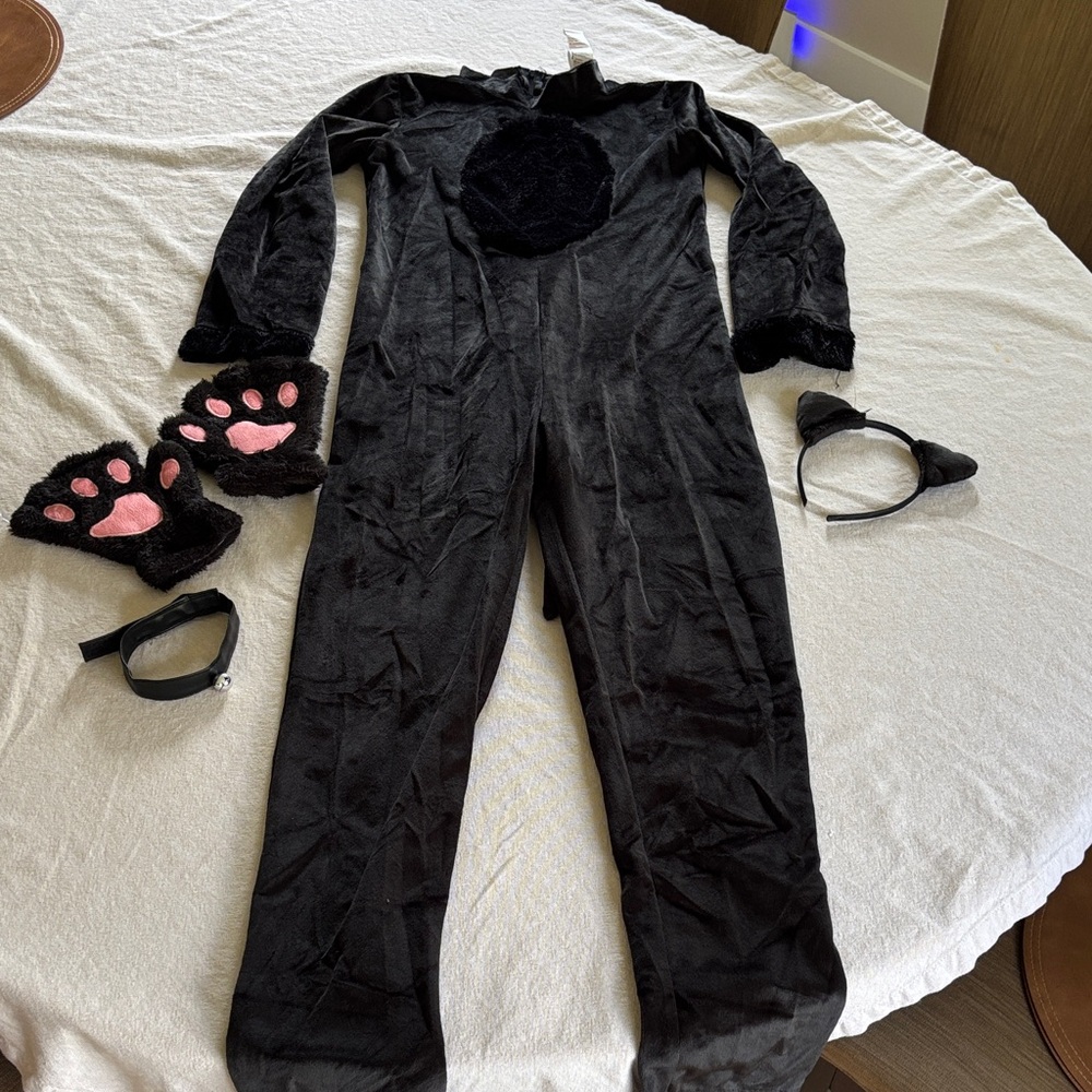 Fun Shack Black cat children’s costume